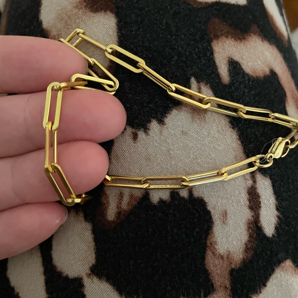 Paperclip Chain Necklace